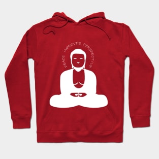 Peace Improves Perspective - On the Back of Hoodie